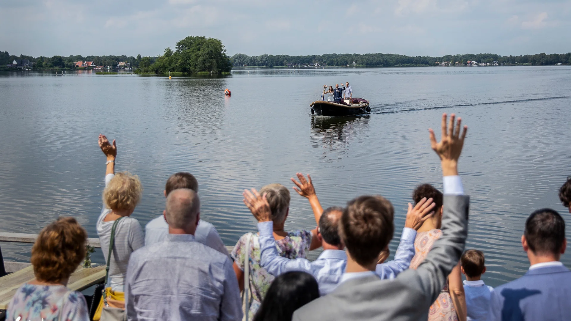 Trouwen op het water